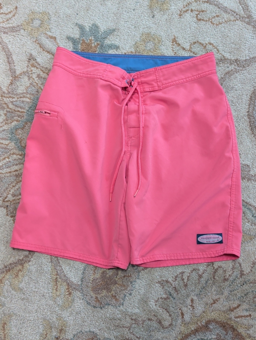 Vineyard Vines Hot Pink Board Surf Beach Shorts